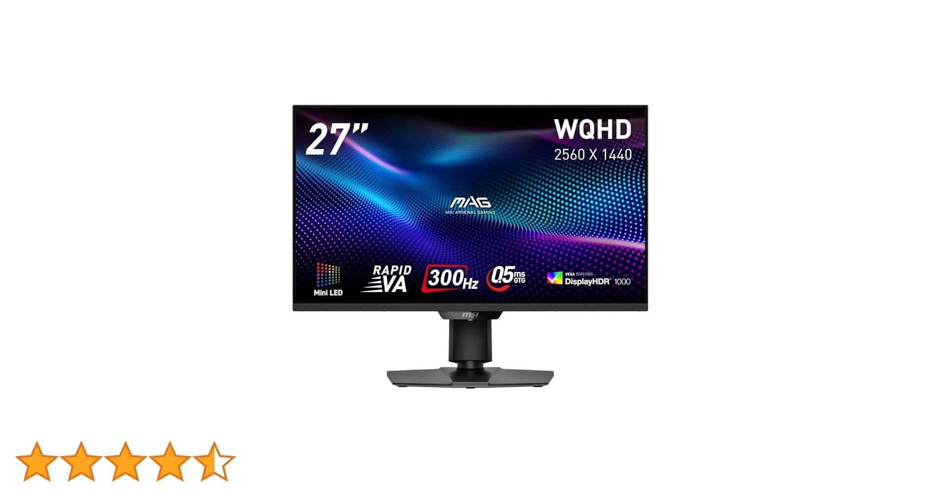 Amazon.co.jp: MSI Mini LEDゲーミングモニターMAG 274QPF X30MV/27